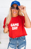 Game Day Flocking Terry T-Shirt - Final Sale