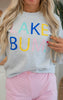 Lake Bum Graphic Crewneck Sweatshirt