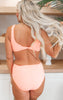 Seashell Twisted Back Swim Top | Sherbert Splash (TOP ONLY)