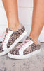 Corky's Leopard Rose Gold Sneaker