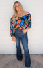 Be Bold Floral Off the Shoulder Top | FINAL SALE