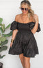 Get Dolled Up Black Dress