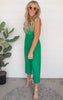 green jumpsuit 