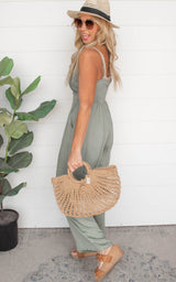 olive jumpsuit 