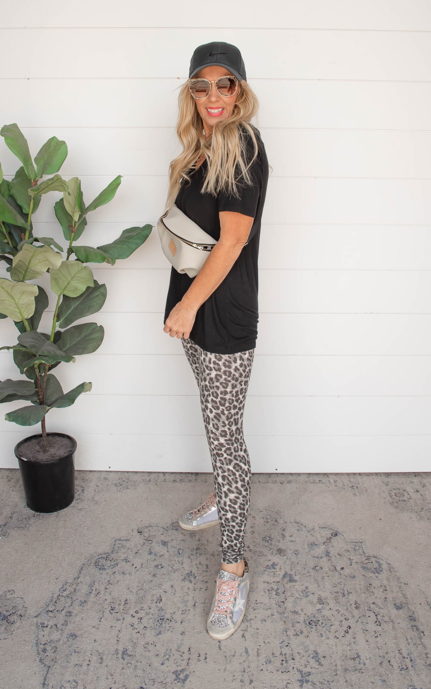 Brushed Buttery Soft Leopard Leggings