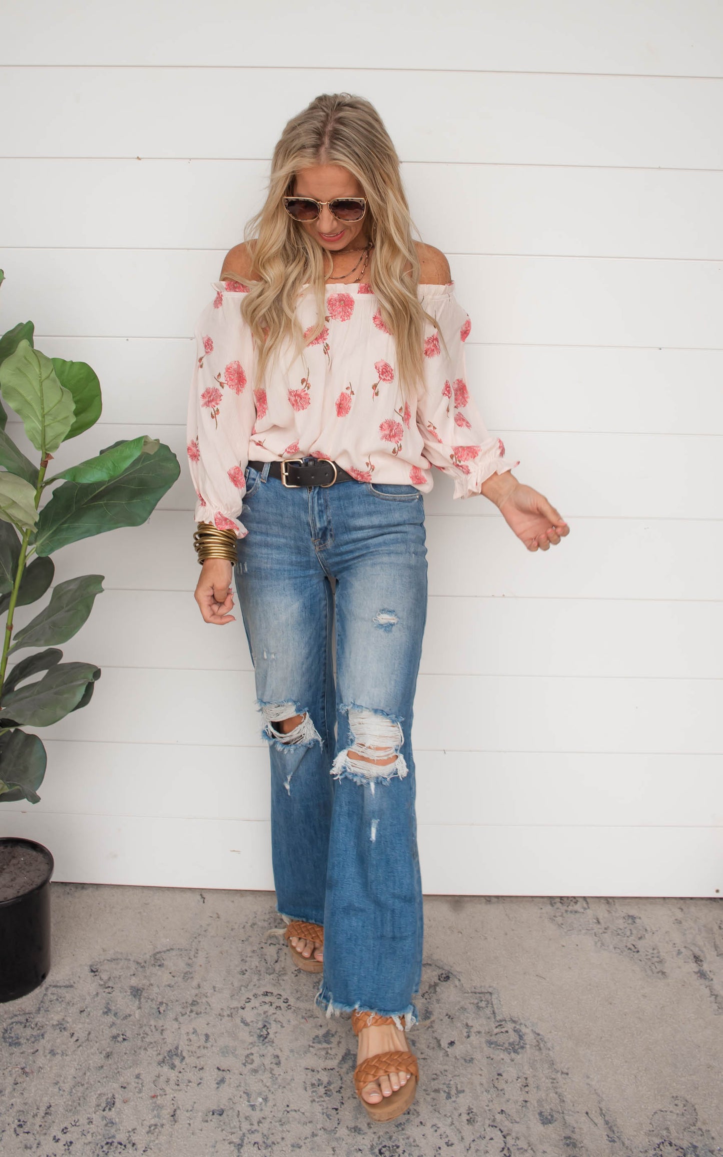 Don't Wait Another Minute Off Shoulder Blouse | FINAL SALE