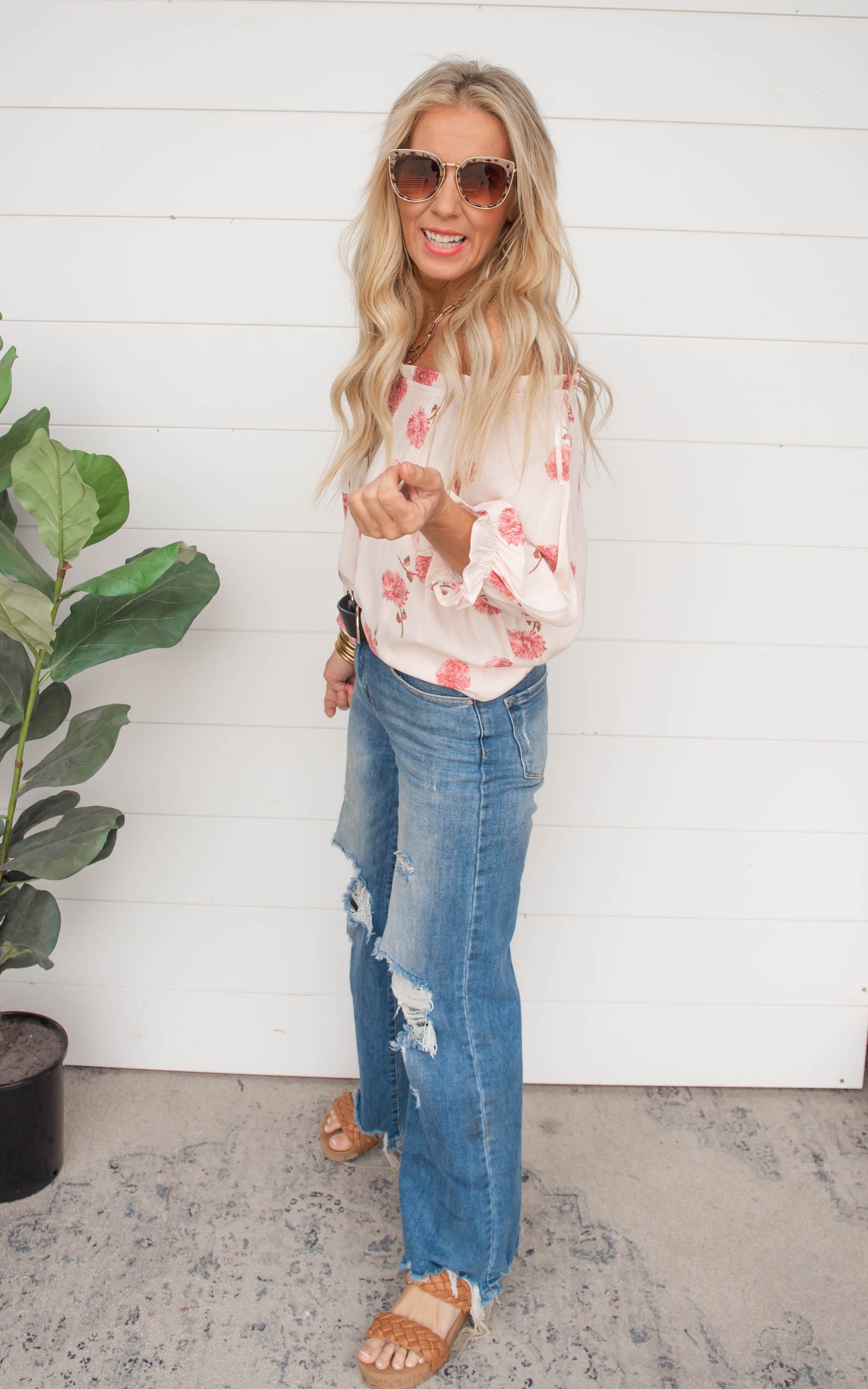 Don't Wait Another Minute Off Shoulder Blouse | FINAL SALE