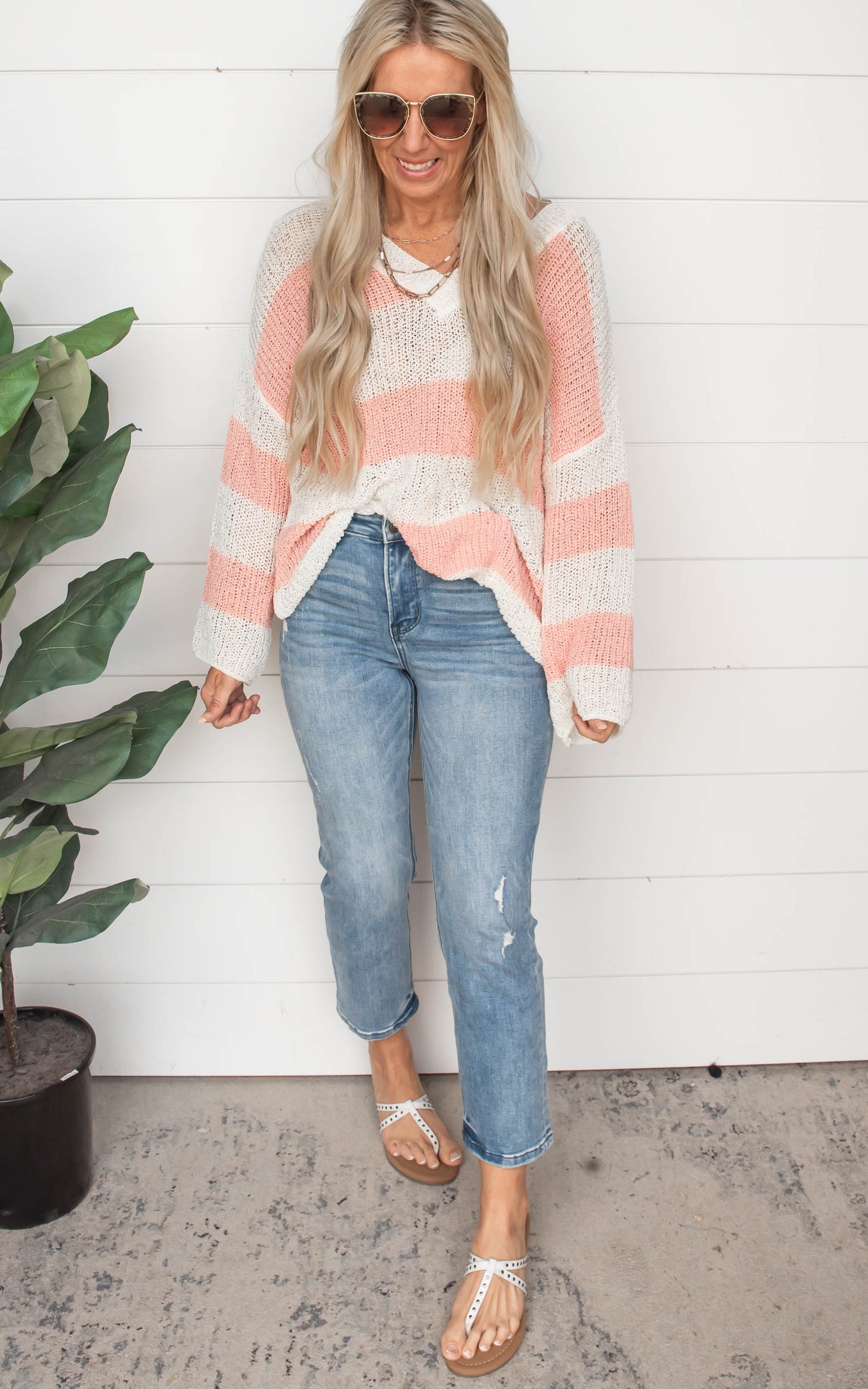 STRIPE SWEATER 