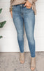 Mid Rise Vintage Skinny Denim Jeans - Judy Blue