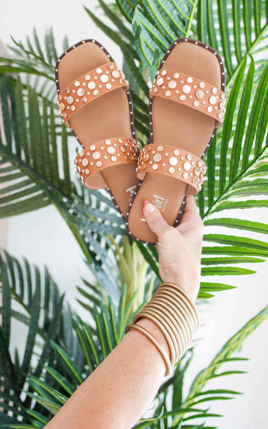 Corkys Cognac Magnet Sandals