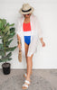 Firework Show Color Block Swimsuit | FINAL SALE**