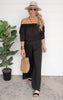 Wide Leg Pants Black