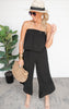 Ready for It Strapless Jumpsuit | Black