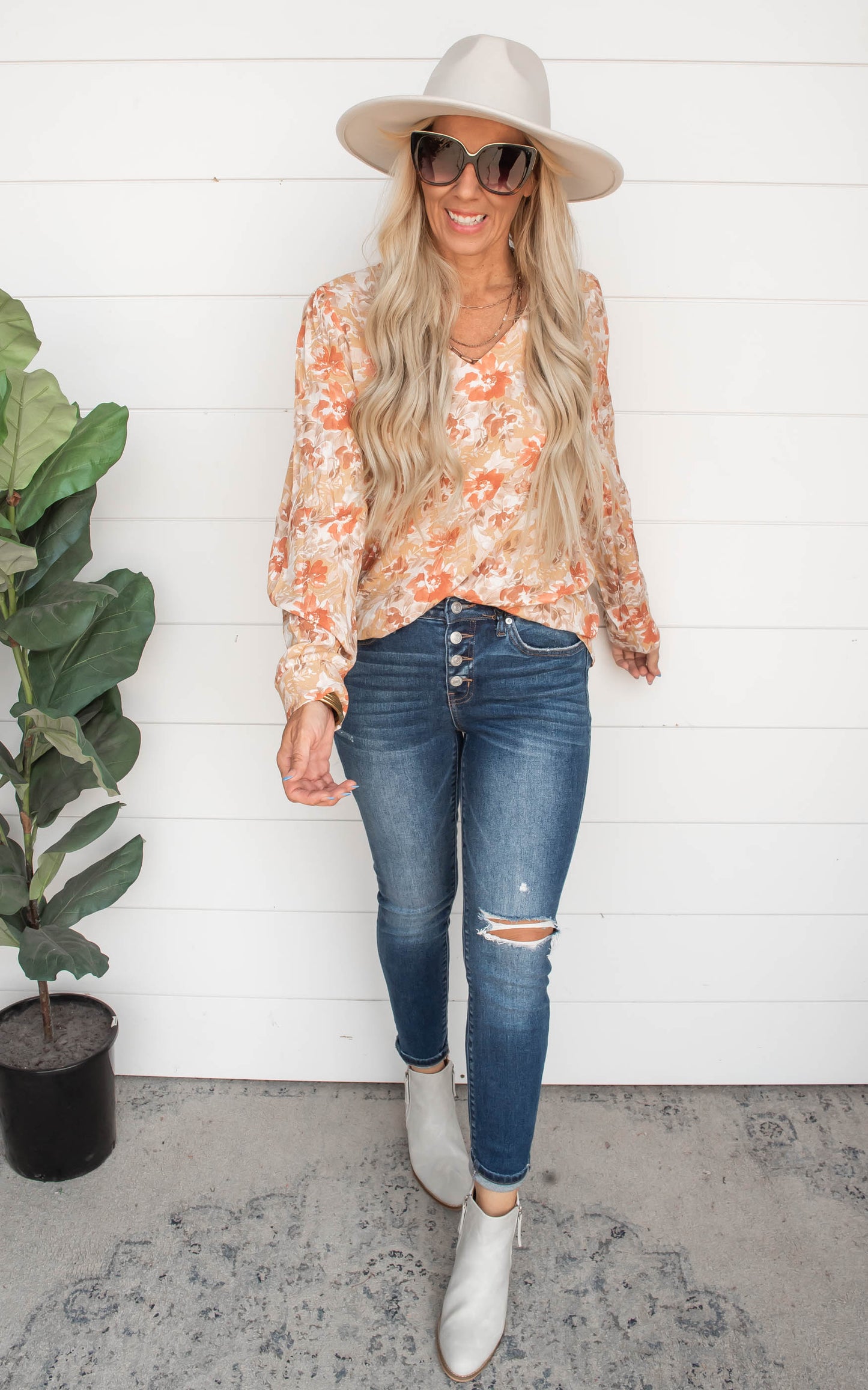 Marigold Rust Top