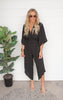 Kimono Jumpsuit | Black