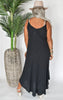 The Cassie Woven Crinkle Cami Maxi Dress - Final Sale