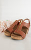 CORKYS Zip It Good Sandals - Cognac - Final Sale