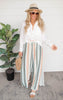 Take a Walk w/ Me Striped Pants | White Birch | FINAL SALE