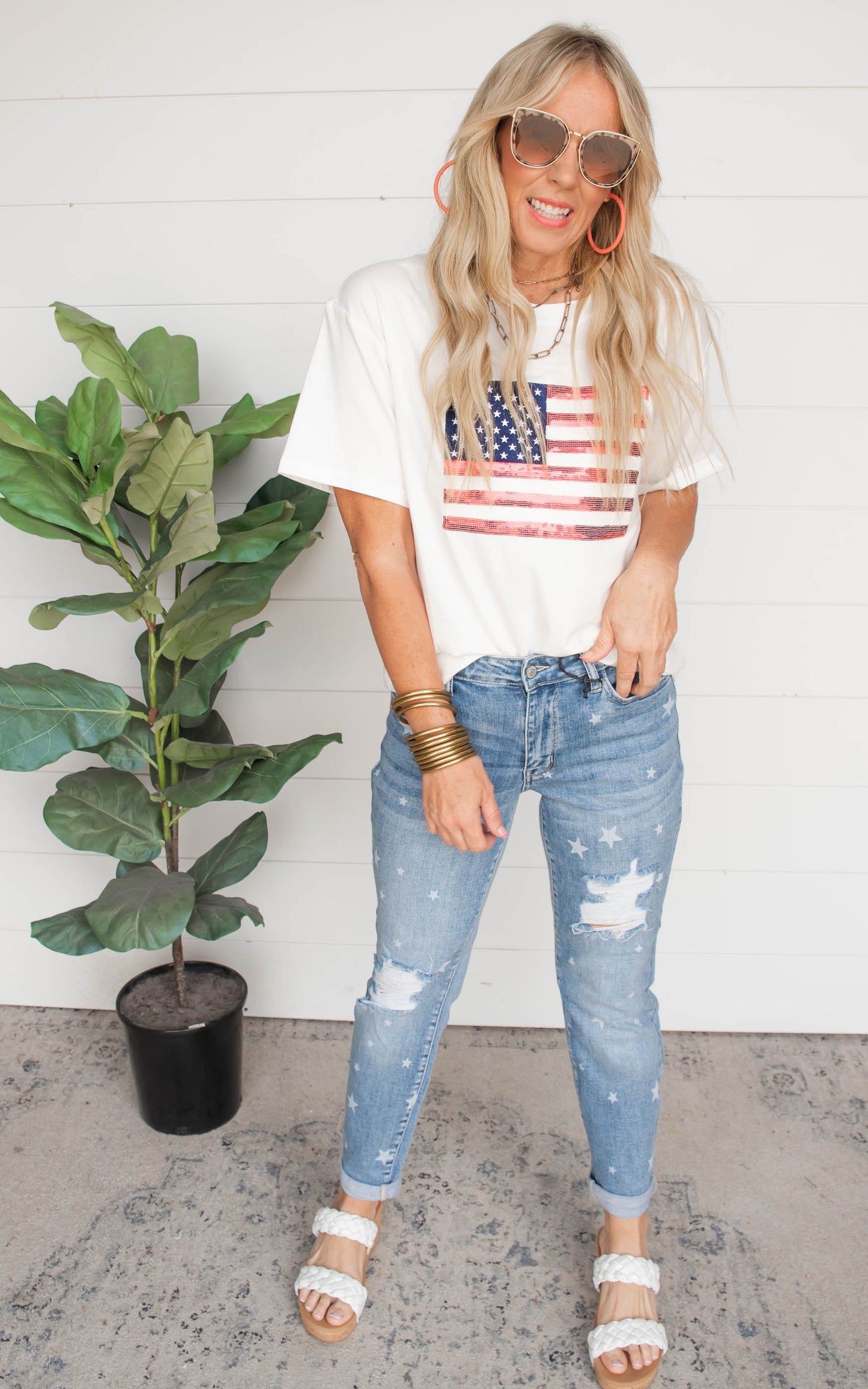 Star Crossed Destroy & Roll Cuff Boyfriend Denim Jeans