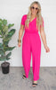 Love Yourself Fuchsia Jumpsuit | White Birch