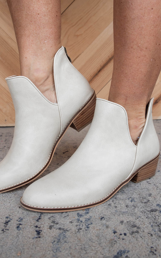 Corky's Vanish Booties - Ivory* - Final Sale