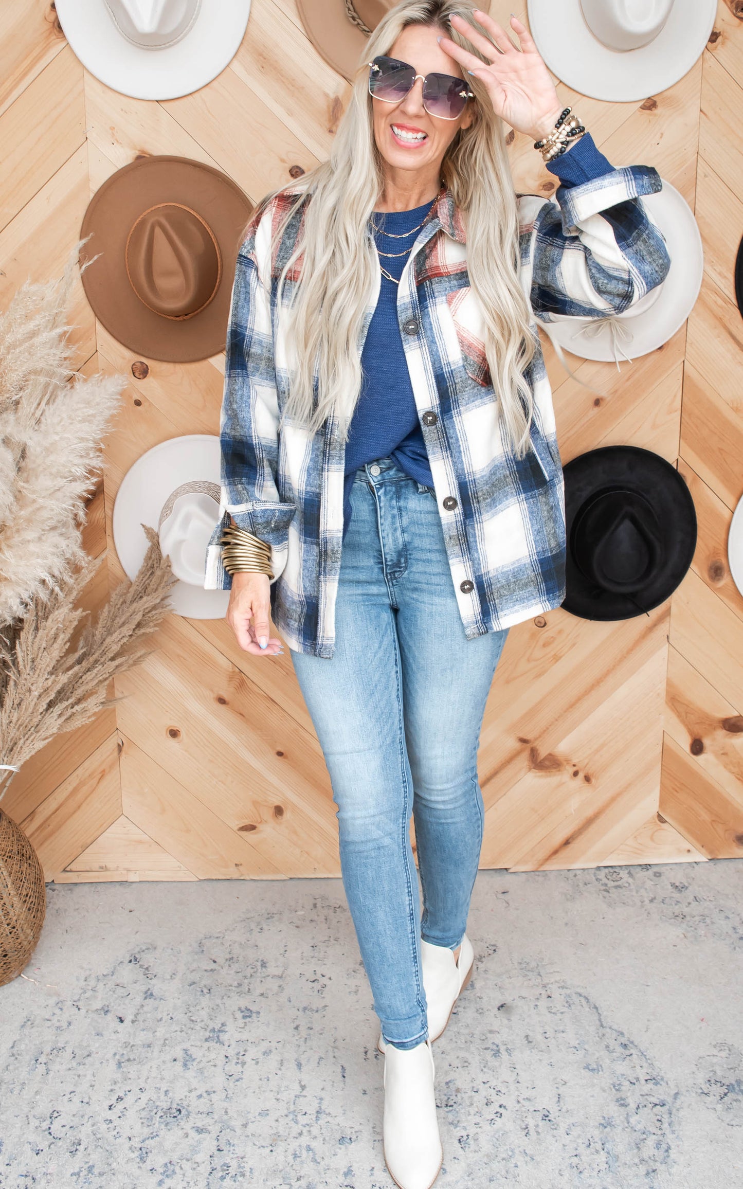 Yellowstone Oversized Plaid Shacket