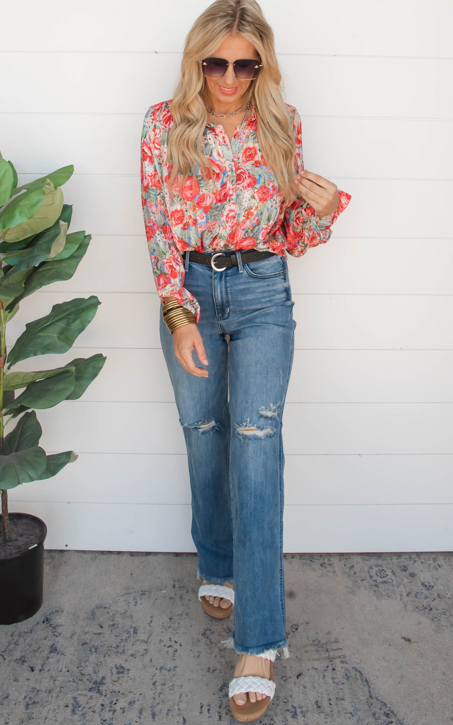 Wonderland Floral Blouse