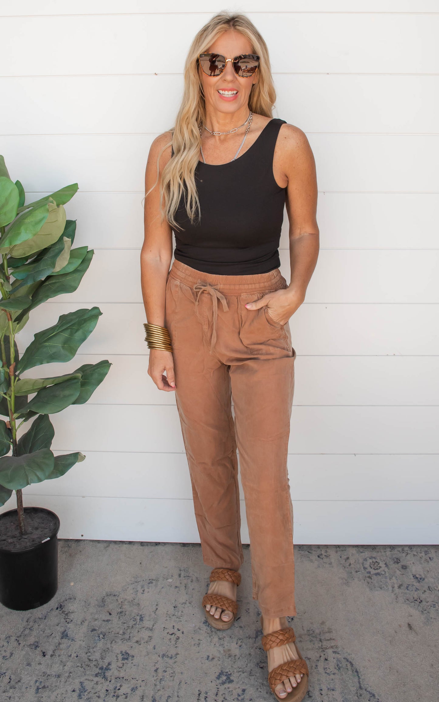 Tencel  Long Pants | Rae Mode