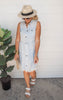 Chambray Frayed Denim Dress | Umgee