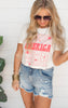 American Cropped Tee