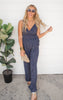 Star Gazing Navy Jumpsuit