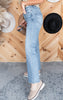 Festival Stretch Super High-Rise Wide Leg Denim Jeans | Mica