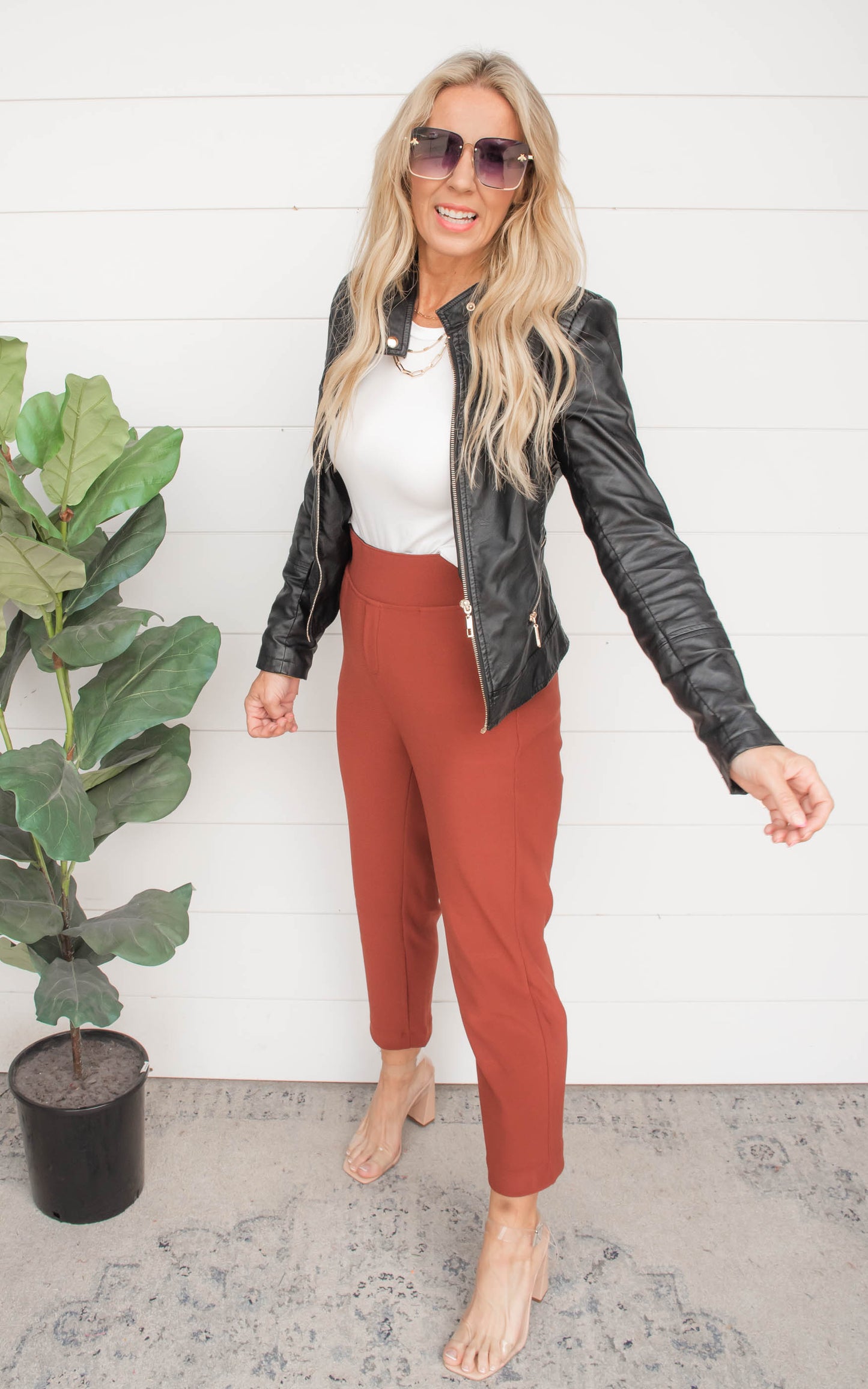 Pull-On Ponte Dress Pants | FINAL SALE