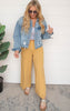 Mustard Wide Leg Pants