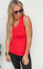 The Valarie Seamless V-Neck Tank Top - Final Sale