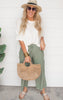 Light Olive Pants | Umgee