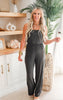 Charcoal Strapless Jumpsuit - Final Sale