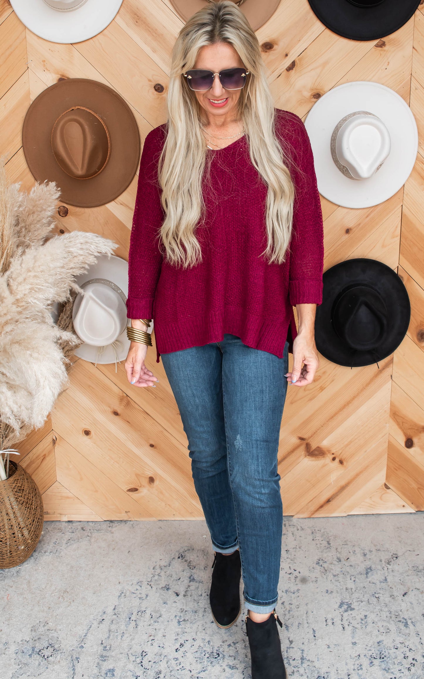 Forever Fall Knit Sweater*