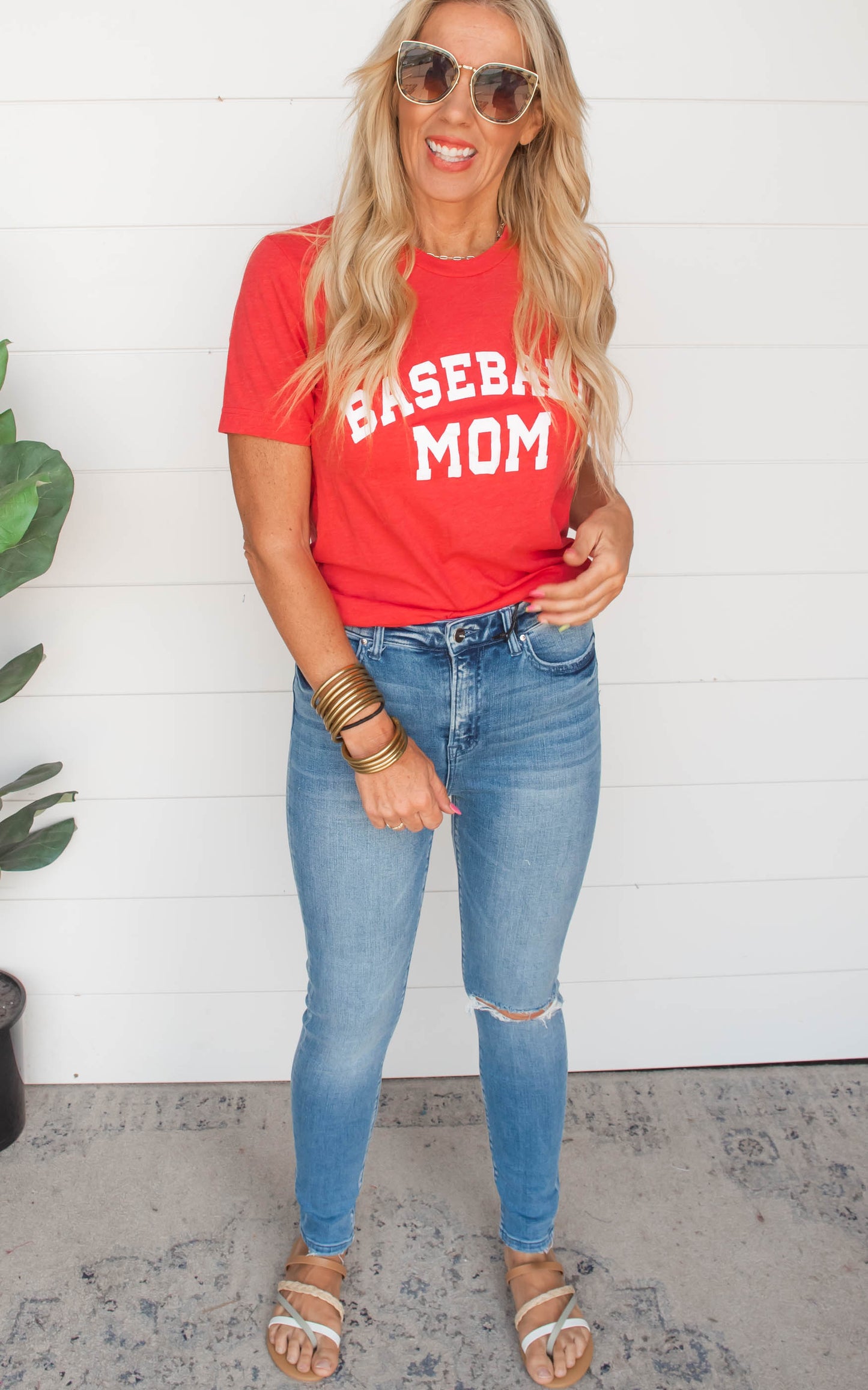 Baseball Mom Graphic Tee** - Final Sale