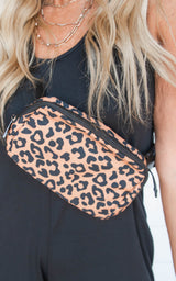 Sara's Everywhere Belt Bag - Brown Cheetah