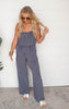 navy geometric jumpsuit