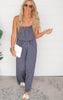 Geometric Jumpsuit - Navy 