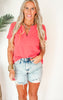 The Dani High Rise Mineral Wash Destroy Boyfriend Denim Shorts (REG/CURVY) | Judy Blue - Final Sale