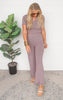 In Style with Mini Chevron Wide Leg Pants - Final Sale