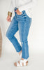 The Haven High Rise Slim Crop Denim Jean | Mica