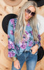 Lavender Haze Floral Long Sleeve Top - Final Sale