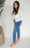 The Dylan Mid Rise Cuffed Slim Denim Jean (REG/CURVY) | Judy Blue