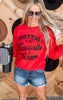 Football Is my Favorite Season Crewneck Sweatshirt**