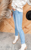 Cigarette Ankle Denim Jeans - MICA