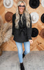 Fall in Season Quilted Jacket | Black